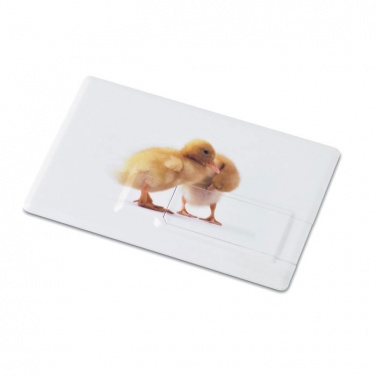 Logotrade mainoslahja tuotekuva: Luottokortti. USB flash 32GB