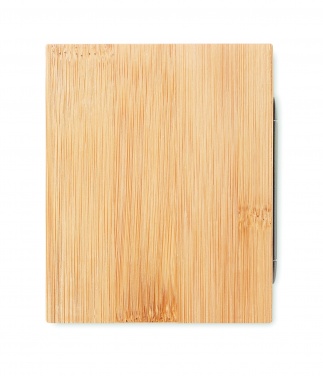 Logo trade mainoslahja kuva: Bambu kynäteline