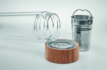 Logo trade liikelahja kuva: Borosilikaattilasipullo München