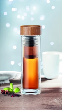 Logo trade mainostuotet tuotekuva: Borosilikaattilasipullo München