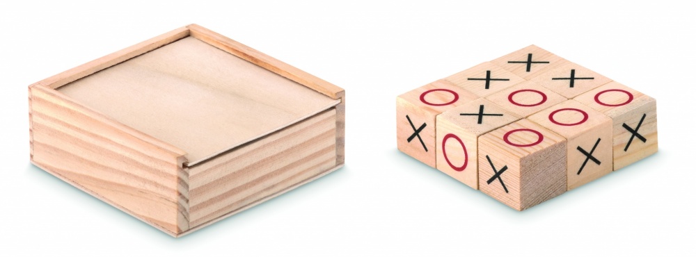 Logo trade mainoslahjat ja liikelahjat kuva: Tic tac toe -pelisetti