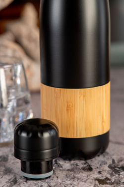 Logo trade liikelahjat mainoslahjat kuva: Ruostumaton teräspullo KOBE 750 ml