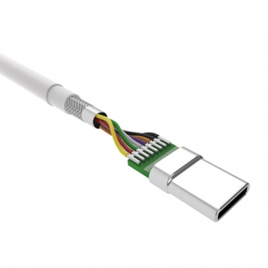 Logotrade mainostuote tuotekuva: Tiedonsiirtokaapeli LK10 Type - C Quick Charge 3.0