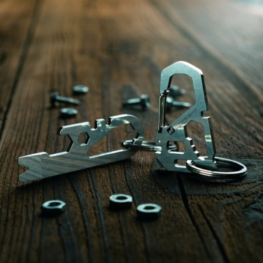 Logotrade liikelahja tuotekuva: Monitoiminen avaimenperä ATACAMA Schwarzwolf