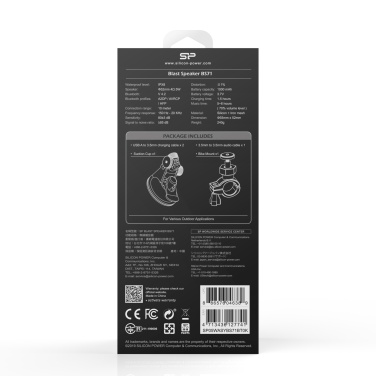 Logotrade liikelahjat mainoslahjat tuotekuva: BLUETOOTH-KAIUTIN BS71 SILICON POWER