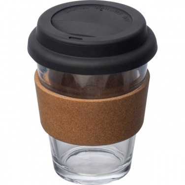 Logotrade liikelahja tuotekuva: Lasinen juomakuppi WROCŁAW 350ml