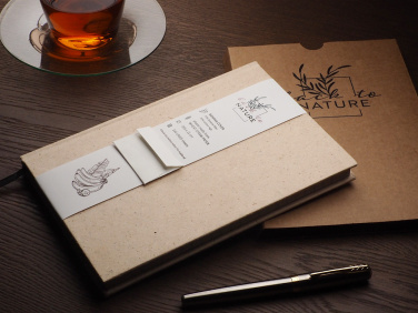 Logo trade mainostuotet tuotekuva: Kierrätetty banaani muistikirja 209734200