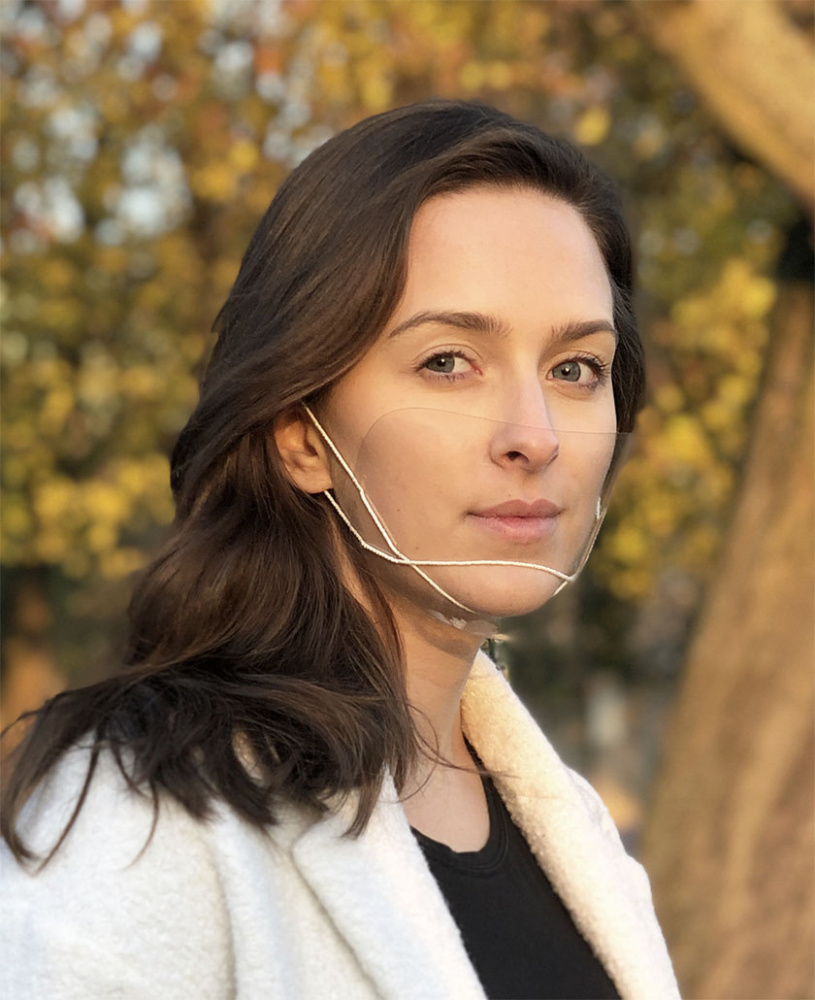 Logo trade liikelahjat tuotekuva: ATENA-kirkas kasvosuojus-suojanaamari suuta ja nenää varten 1461162