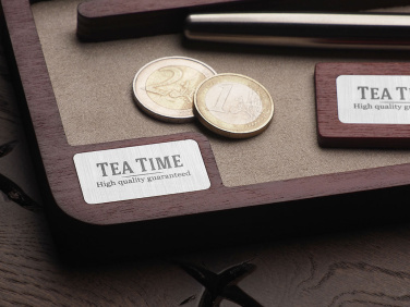 Logo trade liikelahjat mainoslahjat kuva: Puinen työpöydän järjestäjä 1818121