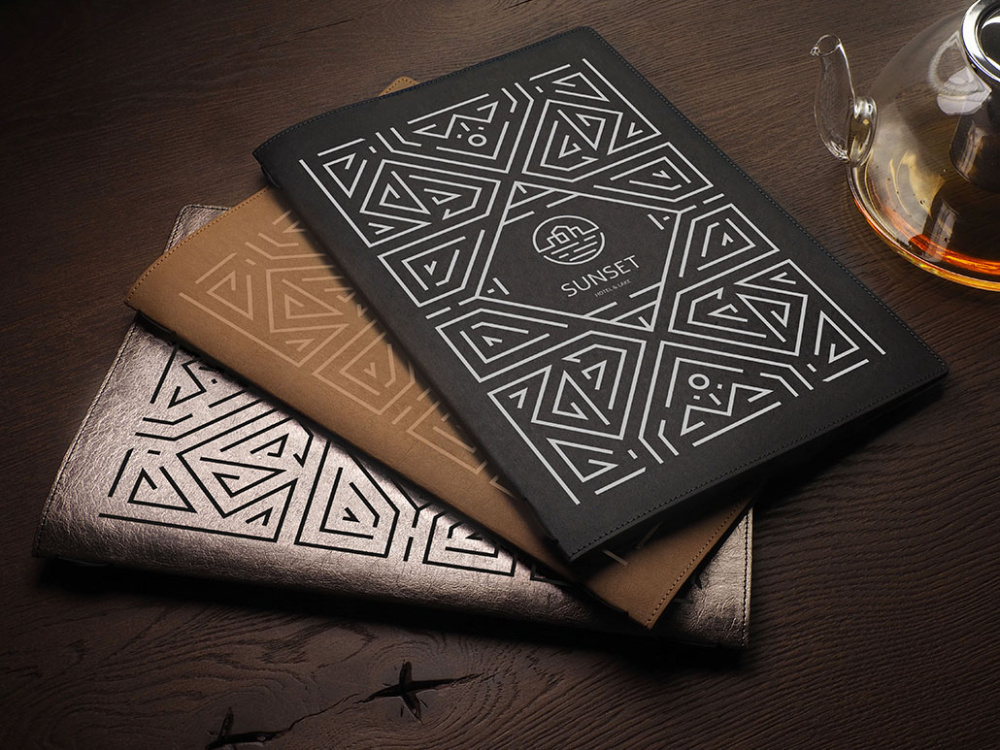 Logo trade mainoslahja ja liikelahja tuotekuva: Menukansi Ambiente 1178302