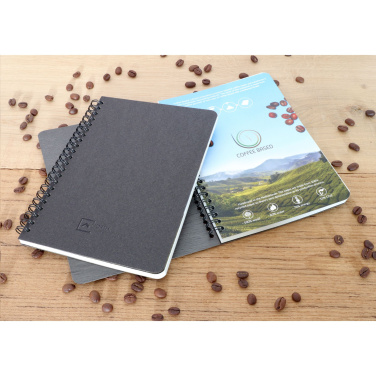 Logotrade mainoslahja ja liikelahja kuva: Kahvipaperi Notebook Wire-O A5