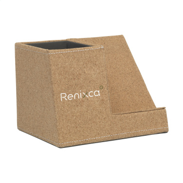 Logo trade liikelahja mainoslahja tuotekuva: Ecork Pen Holder Langaton laturi