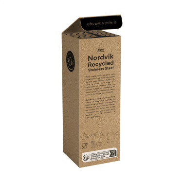 Logotrade liikelahjat mainoslahjat tuotekuva: Nordvik RCS Recycled Steel 500 ml juomapullo