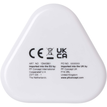 Logotrade liikelahja mainoslahja kuva: Rebel kuulokkeet kierrätysmuovisella säilytysrasialla