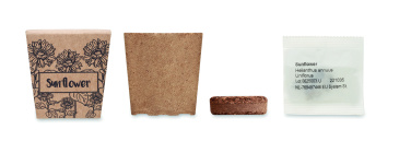 Logo trade liikelahja kuva: Auringonkukan kasvatussarja