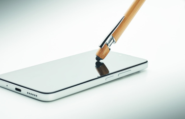 Logo trade mainostuotet tuotekuva: Kuulakynä bambua