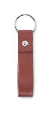 Logo trade mainostuotet tuotekuva: PU-silmukka-avaimenperä