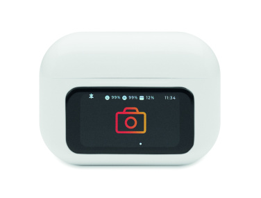 Logo trade mainoslahjat ja liikelahjat kuva: ABS TWS -kuulokkeet