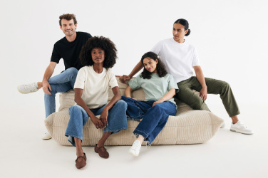 Logotrade liikelahjat mainoslahjat tuotekuva: IQONIQ Nikko -painavampi t-paita, kierrätyspuuvilla