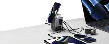 Logotrade mainoslahja ja liikelahja kuva: Urban Vitamin Sacramento 105WGAN -laturi, kaapelit