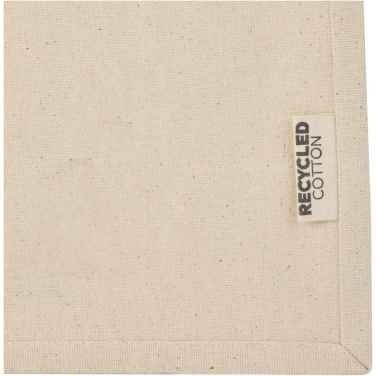 Logotrade mainoslahja ja liikelahja kuva: Odessa 220 g/m²:n GRS-kierrätetystä puuvillasta valmistettu minikassi vahvikkeilla 9 litraa