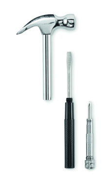 Logotrade liikelahja tuotekuva: Vasara/ruuvimeisseli