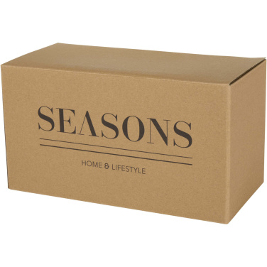 Logo trade mainoslahjat tuotekuva: Male puinen tarjoilualusta- ja lasikuppisetti