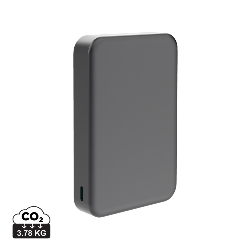 Logo trade liikelahja kuva: Quantum ultra-nopea 10 000 mAh magneettinen 25 W powerbank.