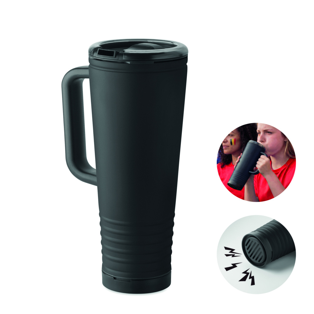 Logo trade mainoslahjat tuotekuva: Howler Cup w handle 700ml