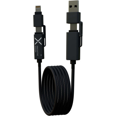 Logotrade mainoslahja ja liikelahja kuva: SCX.design C59 100 W:n magneettinen silikonilatauskaapeli