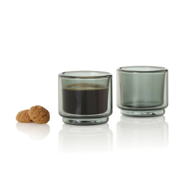 Logotrade liikelahjat mainoslahjat tuotekuva: AdHoc Impact -espressomuki 45 ml, 2 kpl:n sarja