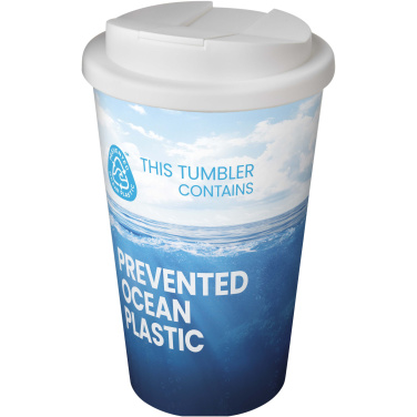 Logotrade liikelahjat mainoslahjat tuotekuva: Brite-Americano® POP 350 ml eristetty muki, jossa on roiskesuojattu kansi