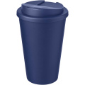 Brite-Americano® POP 350 ml eristetty muki, jossa on roiskesuojattu kansi, Sininen