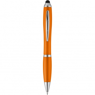 Logotrade reklaminiai produktai nuotrauka: Nash stylus tušinukas su spalvota rankena
