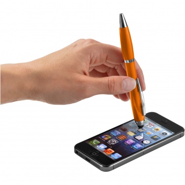 Logotrade reklaminiai produktai nuotrauka: Nash stylus tušinukas su spalvota rankena