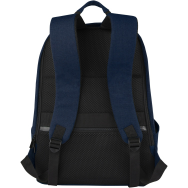 Logotrade verslo dovanos nuotrauka: Joey 15,6" GRS perdirbtos drobės nuo vagystės nešiojamojo kompiuterio kuprinė 18L