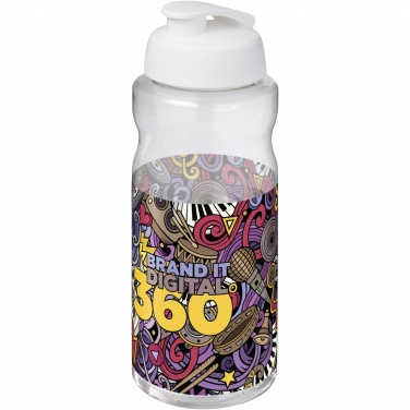 Logotrade reklaminiai produktai nuotrauka: H2O Active® Big Base 1 litro sportinis butelis su atverčiamu dangteliu