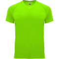 Bahreino vyriški sportiniai marškinėliai trumpomis rankovėmis, Fluor Green