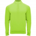 Epiro ilgomis rankovėmis unisex megztinis su užtrauktuku, Fluor Green
