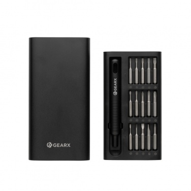 Logotrade reklaminiai produktai nuotrauka: Gear X 31 in 1 tikslių atsuktuvų rinkinys