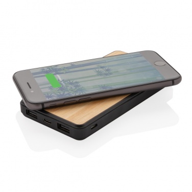 Logotrade dovana nuotrauka: RCS perdirbto plastiko 8000 mAh belaidis maitinimo blokas