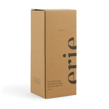 Logotrade reklaminės dovanos nuotrauka: VINGA Erie RCS plieninis vakuuminis butelis 450 ML