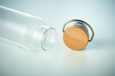 Logotrade dovana nuotrauka: Tritan 800 ml buteliuko bambuko viršus
