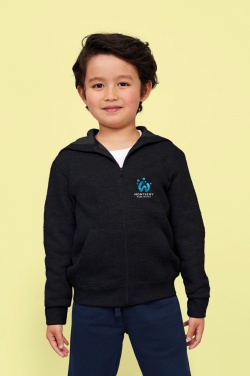 Logotrade reklaminės dovanos nuotrauka: STONE KIDS ZIP HOODIE 260