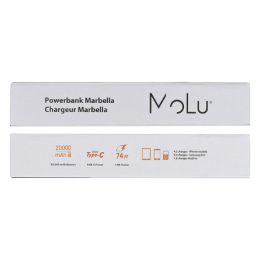 Logotrade verslo dovanos nuotrauka: Maitinimo blokas 20 000 mAh MARABELLA MoLu