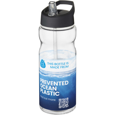 Logotrade reklaminės dovanos nuotrauka: H2O Active® Eco Base 650 ml sportinis buteliukas su snapeliu su dangteliu