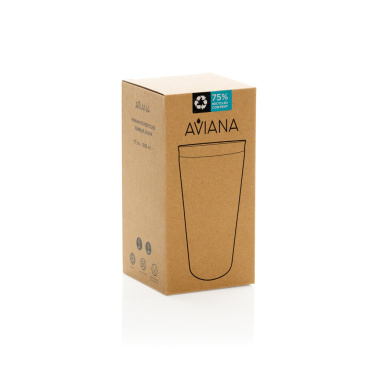 Logotrade firminės dovanos nuotrauka: Aviana™ Rowan RCS perdirbto stiklo stiklinė, 500 ml