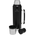Stanley Classic 1000 ml buteliukas, Matinė juoda