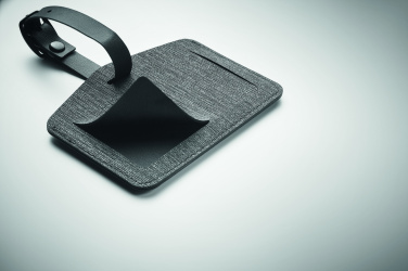 Logotrade verslo dovanos nuotrauka: Bagažo etiketė su apsauga nuo pametimo