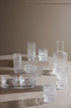 Logotrade verslo dovanos nuotrauka: VINGA York stiklinės, 4 vnt. rinkinys